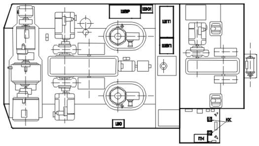 Схема экскаватора ЭКГ-10